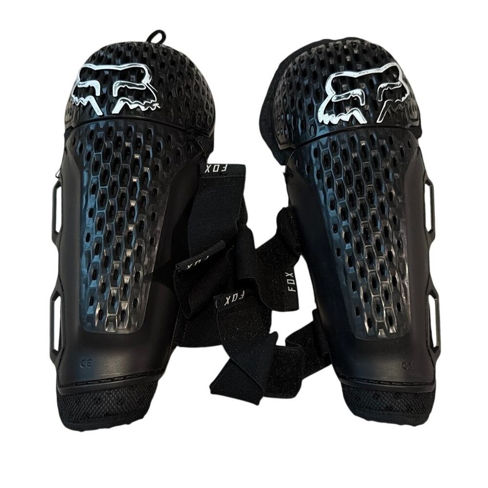 Fox Racing Titan Race Knee Guards Shin Pads Motocross MX MTB Size Small